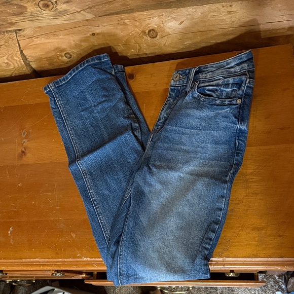 Kancan Dark Wash Distressed Jeans 26R - Picture 4 of 6